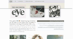 Desktop Screenshot of discerningeye.org